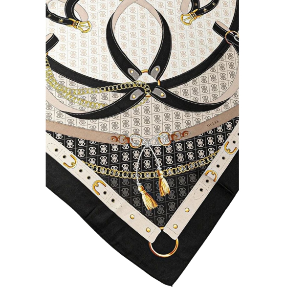 Φουλάρι GUESS Kefiah AW5343POL03 Μαύρο
